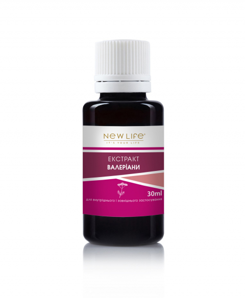 РОСЛИННИЙ | ЕКСТРАКТ | ВАЛЕРІАНИ | 30 мл