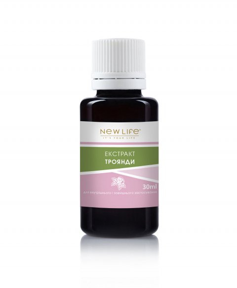 РОСЛИННИЙ | ЕКСТРАКТ | ТРОЯНДИ | 30 мл